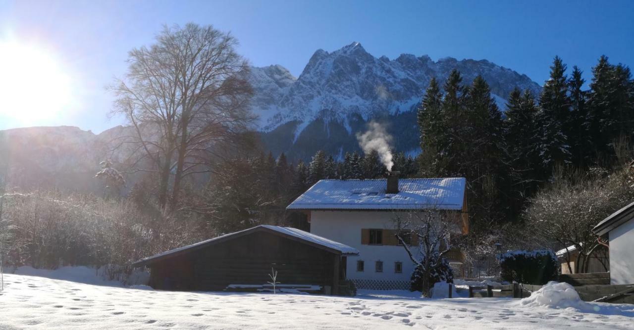 Ferienhaus Badersee Grainau Exterior photo